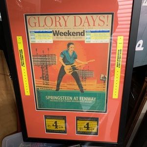 Springsteen concert tix from Fenway